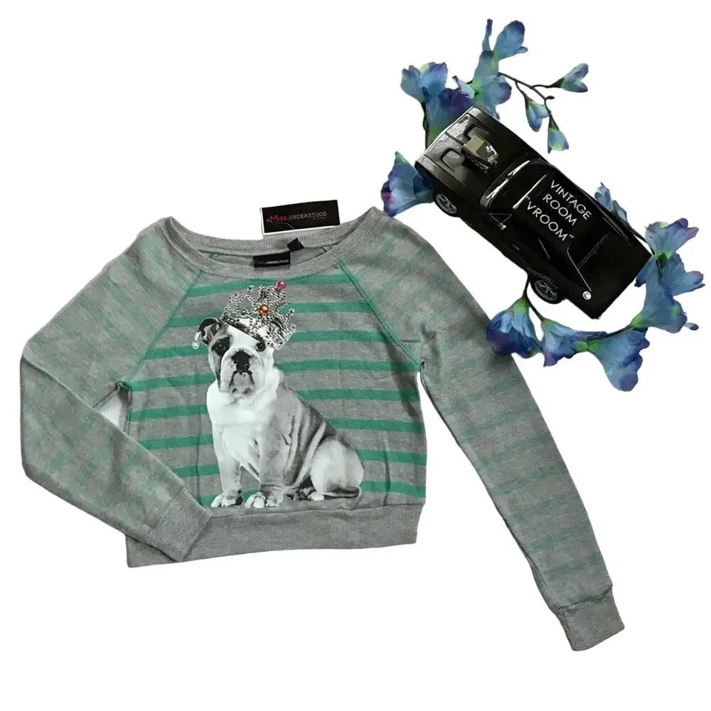 Miss Understood NWT Lightweight Sweatshirt Girls S (6/7)